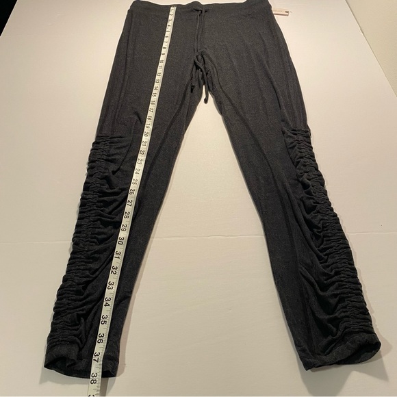 Anthropologie Daily Practice Ruched Dark Gray Leggings - Picture 12 of 14